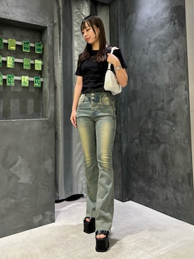 「エモダ」｜山下綾子さん（レディース・160cm）の春コーディネート