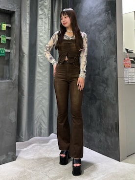 山下綾子さん（レディース・160cm）の春コーディネート