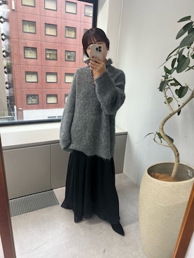 「mystic（ミスティック）のアイテム（ワンピース）」を使った、nozomiiisaka123さん（レディース・154cm）の秋コーディネート