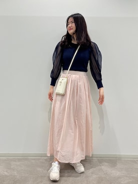 「GDC14050」｜かんちゃんさん（レディース・165cm）の春コーディネート