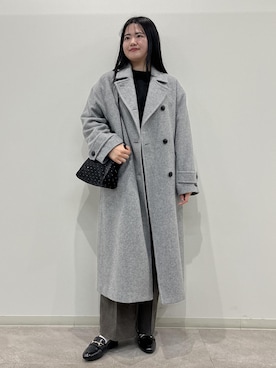 「ニット/セーター」｜「アイテム（シューズ）」を使った、かんちゃんさん（レディース・165cm）の冬コーディネート