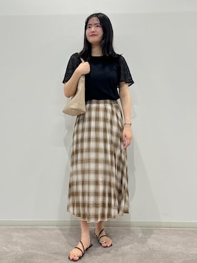 かんちゃんさん（レディース・165cm）の夏コーディネート