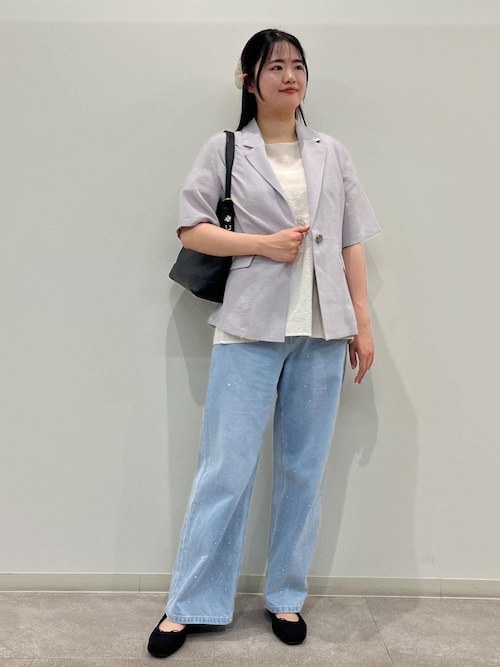 接触冷感・吸水速乾・防シワ】エフォートレスリラックスハーフスリーブ