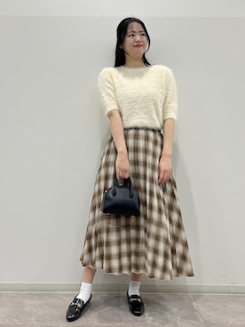 「ROPE' PICNIC（ロペピクニック）のアイテム」を使った、かんちゃんさん（レディース・165cm）の秋コーディネート