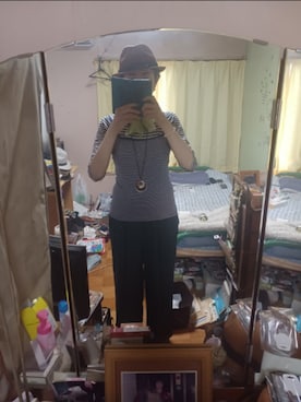「アイテム（パンツ）」を使った、つっしーさん（レディース・167cm・40代）の夏コーディネート