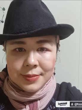 「アイテム（帽子）」を使った、つっしーさん（レディース・167cm・40代）の春コーディネート