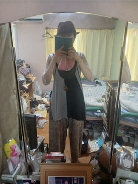 「アイテム（トップス）」を使った、つっしーさん（レディース・167cm・40代）の夏コーディネート