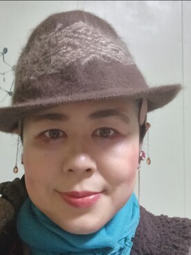 「アイテム（帽子）」を使った、つっしーさん（レディース・167cm・40代）の春コーディネート