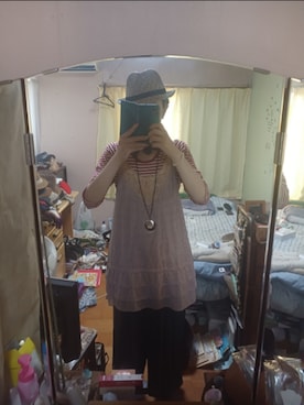 「アイテム（キャミソール）」を使った、つっしーさん（レディース・167cm・40代）の夏コーディネート