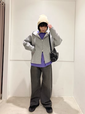 つっちーさん（レディース・162cm）の冬コーディネート