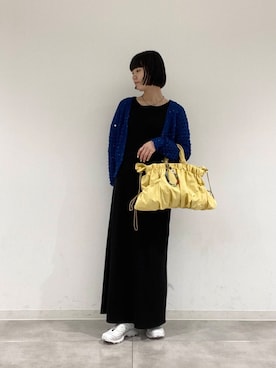 「アイテム（キーホルダー）」を使った、tsucchiiiiさん（レディース・162cm）の春コーディネート