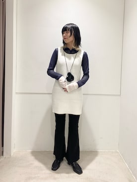つっちーさん（レディース・162cm）の冬コーディネート