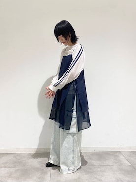 つっちーさん（レディース・162cm）の夏コーディネート