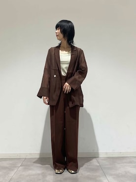 つっちーさん(レディース・162cm)の秋コーディネート