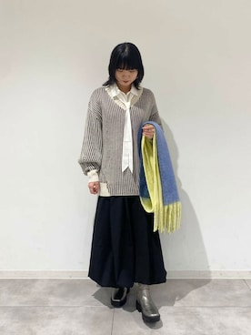 つっちーさん（レディース・162cm）の冬コーディネート