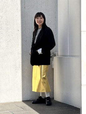 似合うラボTVのミサトさん（レディース・164cm）の春コーディネート