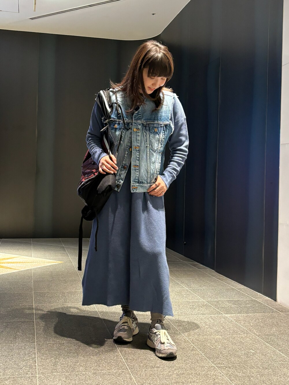 INSCRIREのデニムジャケットを使った人気ファッションコーディネート