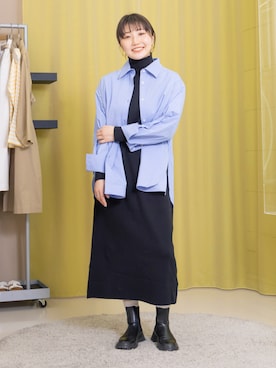 似合うラボTVのミサトさん（レディース・164cm）の冬コーディネート