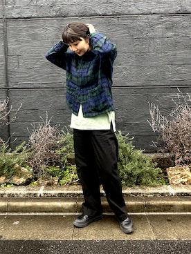 「VETRA（ベトラ）のアイテム」を使った、似合うラボTVのミサトさん（レディース・164cm）の冬コーディネート