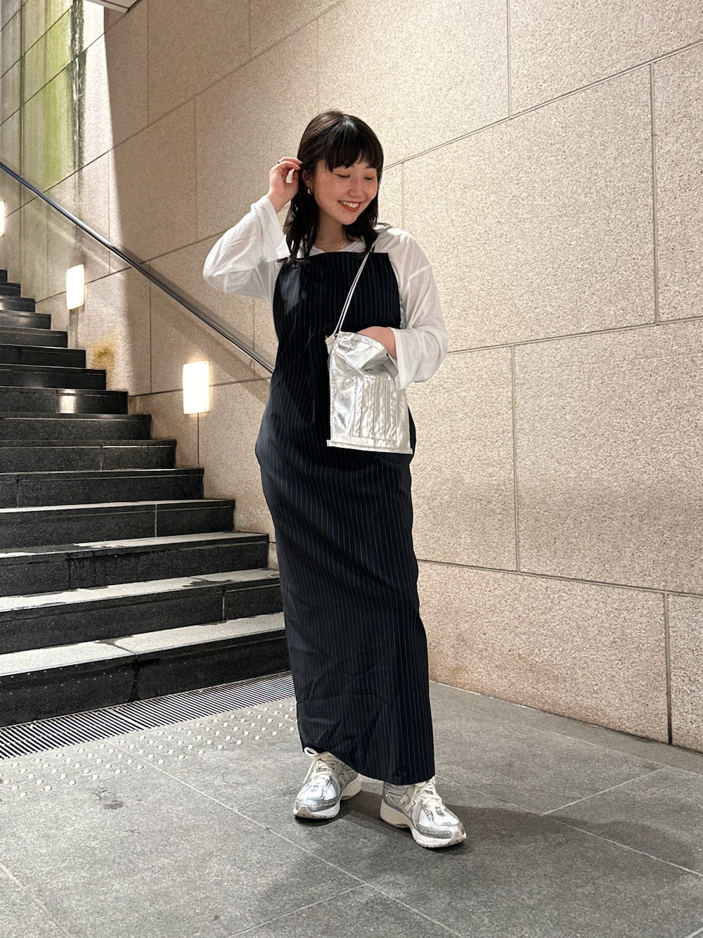 MIESROHE（ミースロエ）の「デザインタックキャミワンピース