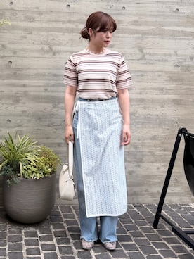 「LE TALON（ルタロン）のアイテム」を使った、chisatoさん（レディース・153cm）の夏コーディネート