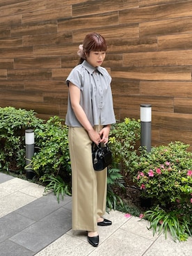 「CLEIO（クレイオ）のアイテム」を使った、chisatoさん（骨格ナチュラル・レディース・153cm）の春コーディネート