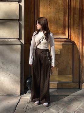 「CLEIO（クレイオ）のアイテム」を使った、chisatoさん（レディース・153cm）の秋コーディネート