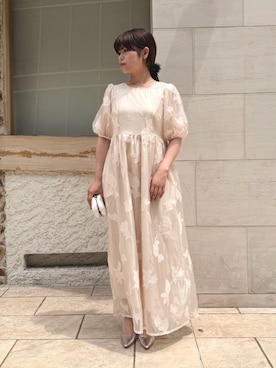 「CLEIO（クレイオ）のアイテム」を使った、chisatoさん（レディース・153cm）の夏コーディネート
