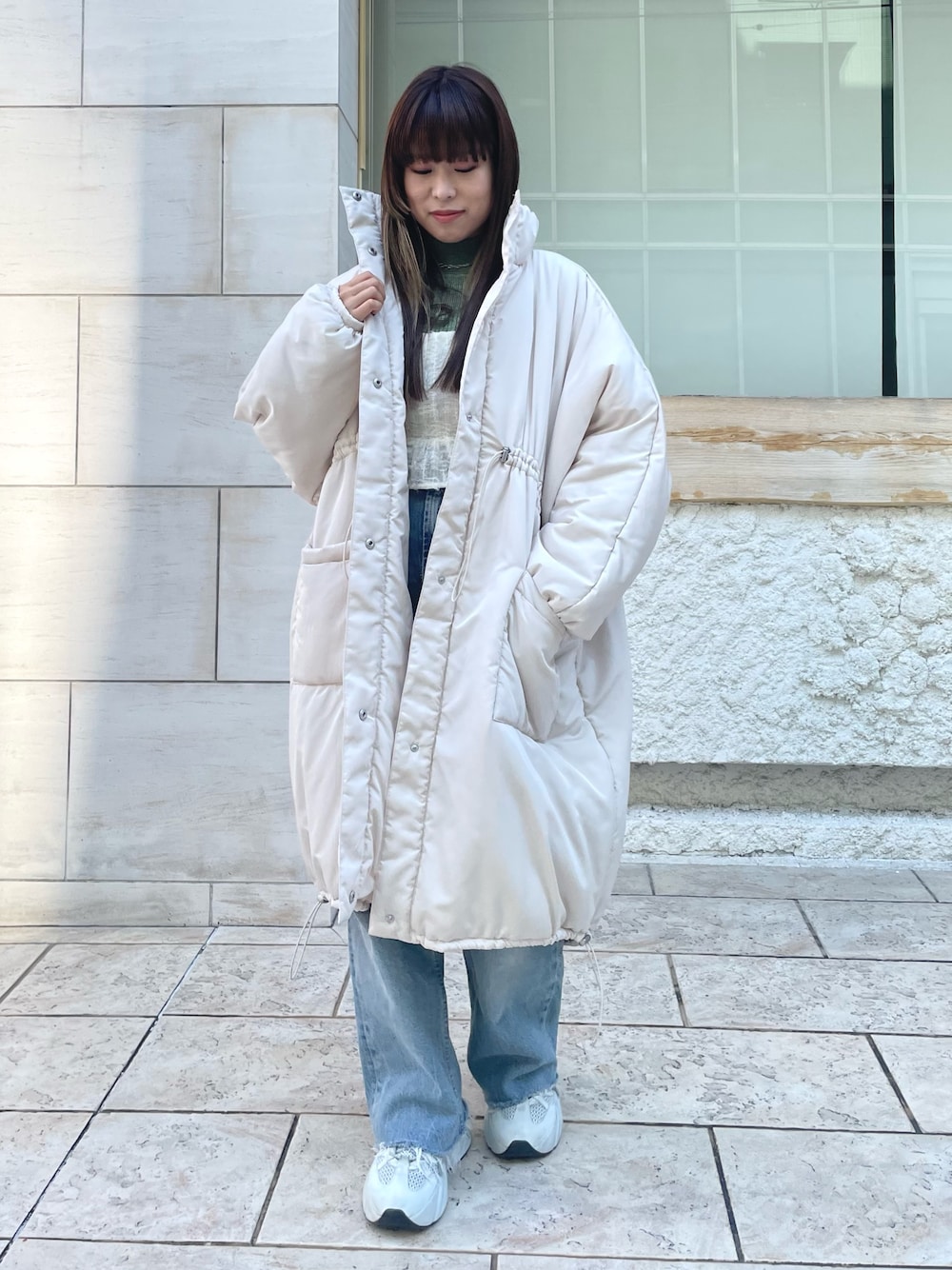 CLEIO（クレイオ）の「【CLEIO】ドロストボリュームコート