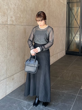 「CLEIO（クレイオ）のアイテム」を使った、chisatoさん（骨格ナチュラル・レディース・153cm）の秋コーディネート