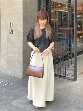 「CLEIO（クレイオ）のアイテム」を使った、chisatoさん（骨格ナチュラル・レディース・153cm）の夏コーディネート