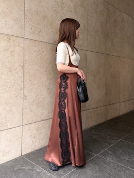 「CLEIO（クレイオ）のアイテム」を使った、chisatoさん（レディース・153cm）の夏コーディネート