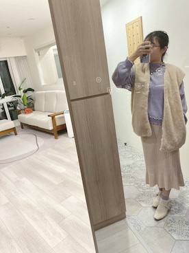 「SLURR（スラ―）のアイテム」を使った、s a y o ♪  さん（レディース・160cm）の冬コーディネート