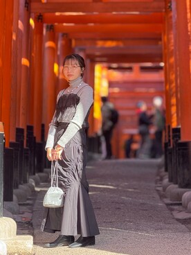 s a y o ♪  さん（レディース・160cm）の冬コーディネート