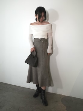 YUKA OTAさん(レディース・165cm)の秋コーディネート