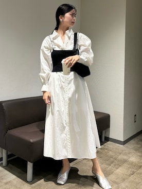 YUKA OTAさん（レディース・165cm）の冬コーディネート