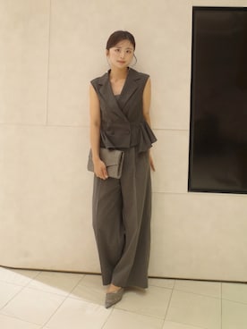 YUKA OTAさん(レディース・165cm)の秋コーディネート