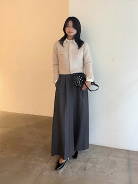 YUKA OTAさん（レディース・165cm）の秋コーディネート
