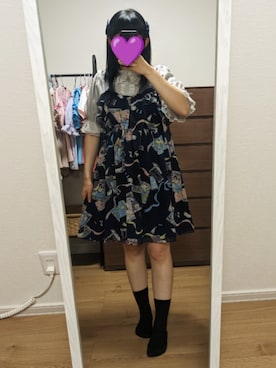「MILK（ミルク）のアイテム」を使った、ユウムラホウ🐣さん（レディース・155cm）の夏コーディネート