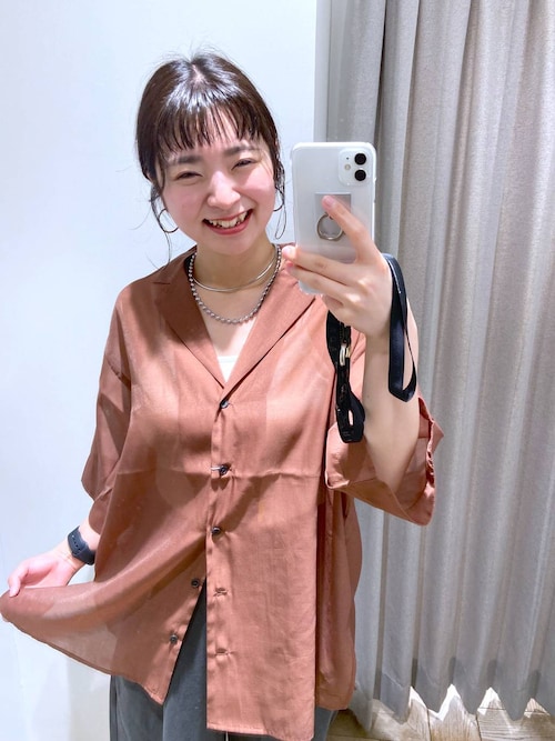 セール】シアーカイキンシャツSS 451978（シャツ/ブラウス）｜LOWRYS