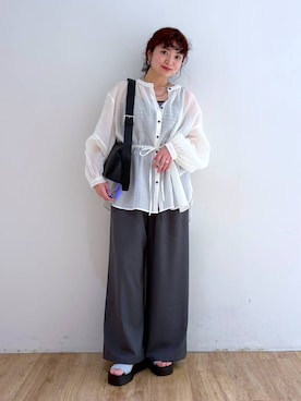 and.youさん（レディース・157cm）の春コーディネート