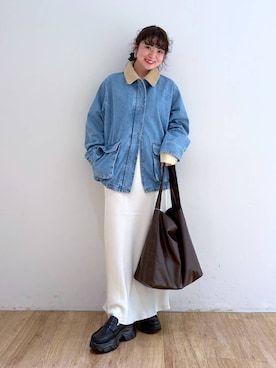 and.youさん(レディース・157cm)の冬コーディネート