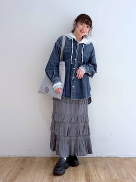 and.youさん（レディース・157cm）の冬コーディネート