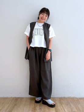 and.youさん（レディース・157cm）の夏コーディネート