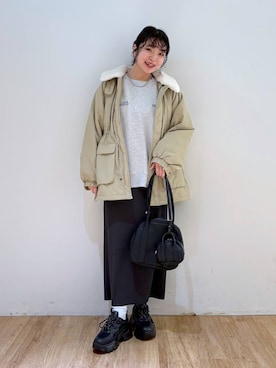 and.youさん(レディース・157cm)の冬コーディネート