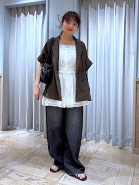 and.youさん(レディース・157cm)の夏コーディネート