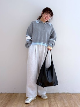 and.youさん（レディース・157cm）の冬コーディネート