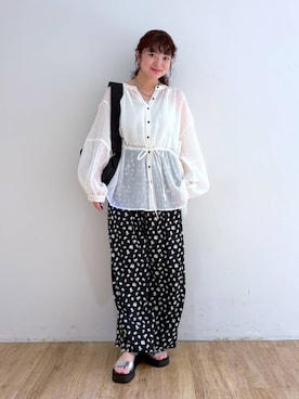 「リラックス」｜and.youさん（レディース・157cm）の春コーディネート