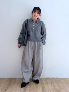 and.youさん（レディース・157cm）の冬コーディネート