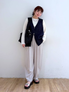 and.youさん（レディース・157cm）の春コーディネート